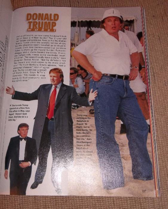 Donald Trump September 1997 People Mag p117