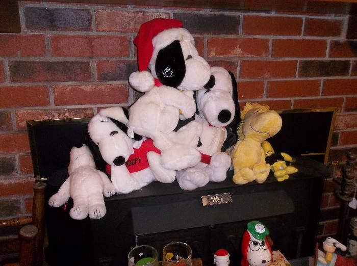 Snoopy plush collection