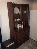 One of 3 china cabinets