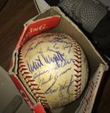 Close-up of baseball