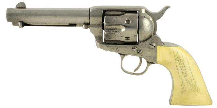 W.B. Masterson's 1882 Colt SAA .45 Revolver Ivory