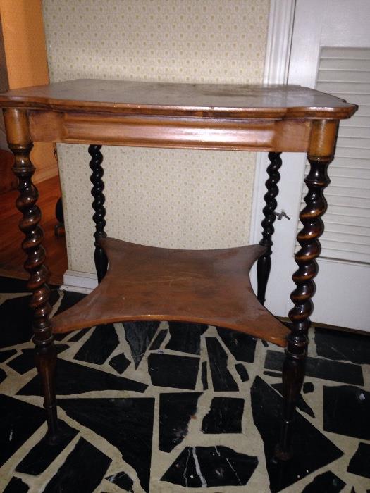 Barley Twist Side Table. Perfect condition.