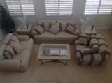 By Bassatt furniture, company, sofa set, all in very good condition!