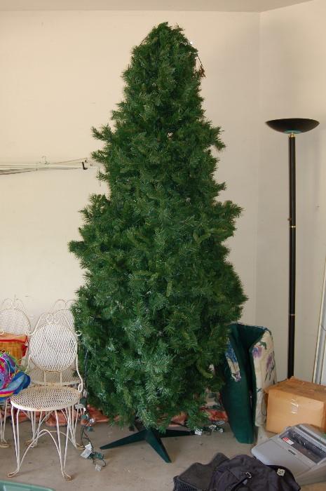 Prelit Christmas tree