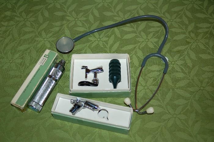 Vintage medical supplies