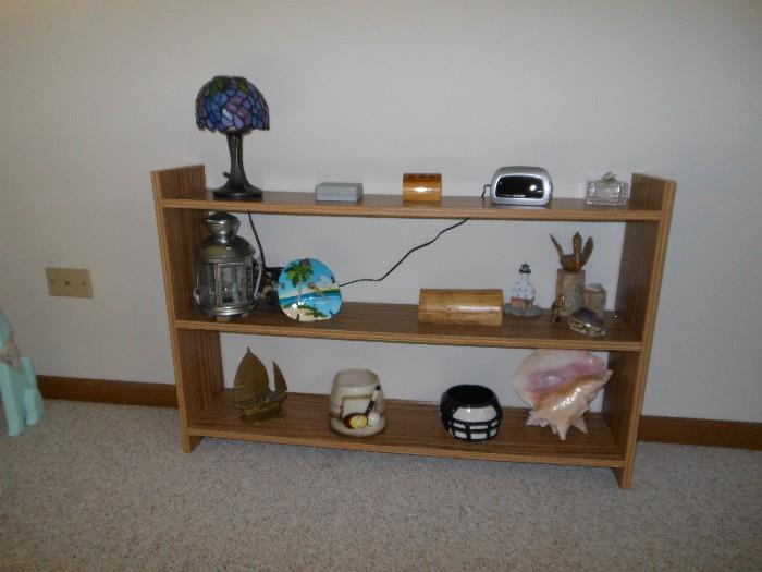 shelf and home decor