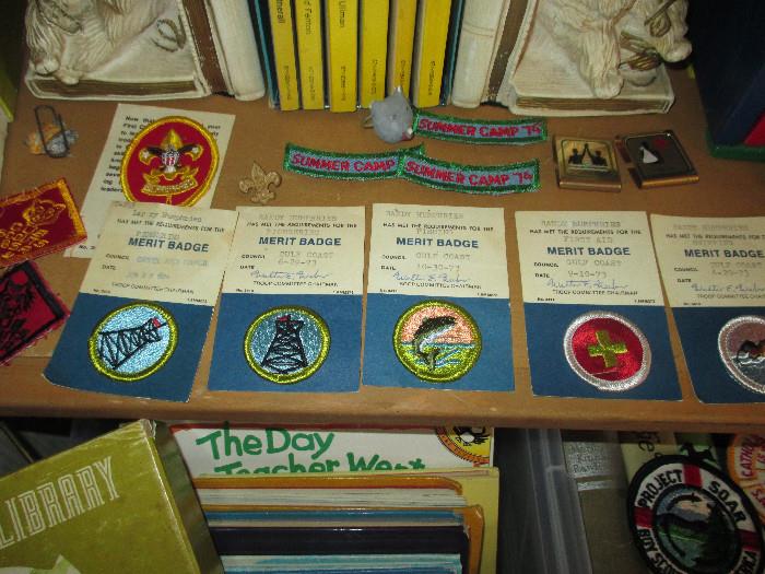 Early 70s Scout Badges