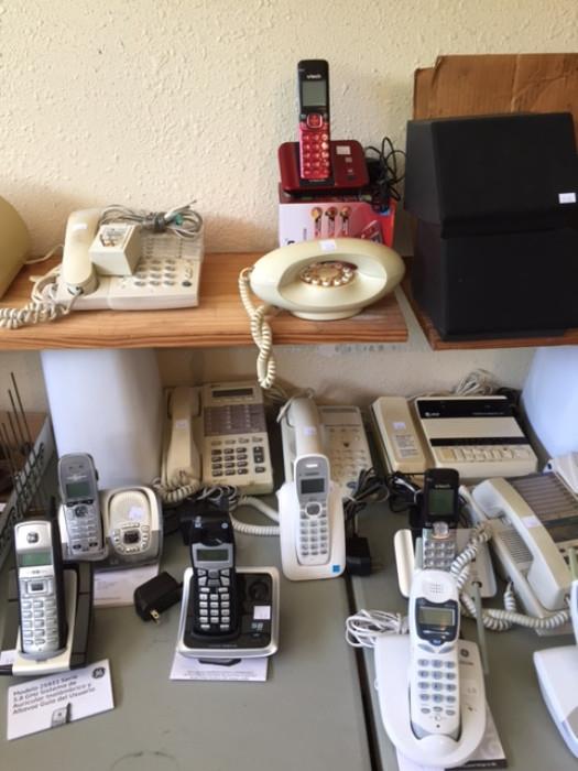 Cordless, Landline and Vintage phones