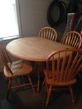 dining table and chairs