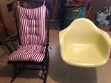 rocking chair, retro chair