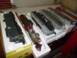 Many G Gauge Model Railroad Trains