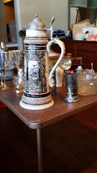 German Beer stein collectable