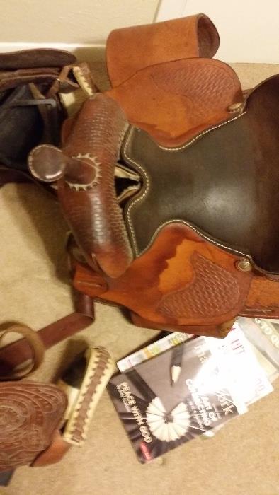 Saddles (9 to choose from), European, Peurivan, United states, all priced to sell, excellent condition 