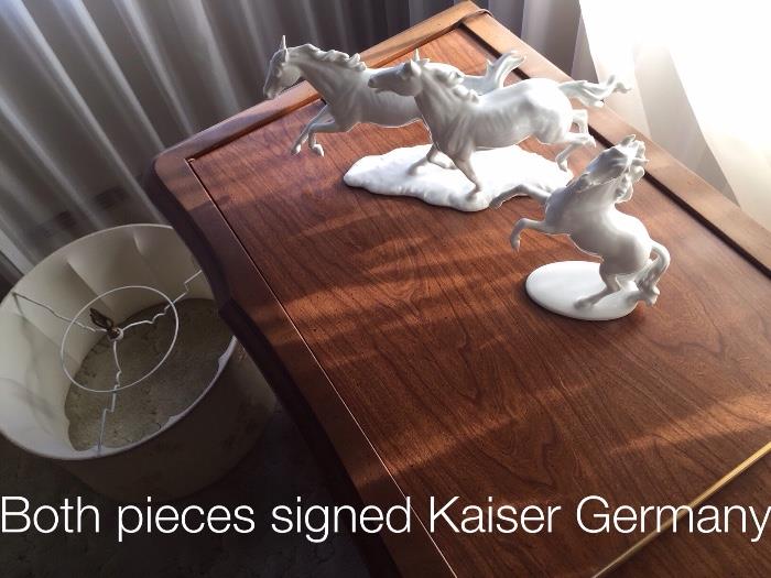 German porcelain. Signed Kaiser. Mint. No damage