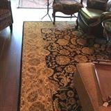    9 feet 11 inches x 7 feet 9 inches rug