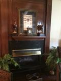   Artificial palms; decorative mantle selections