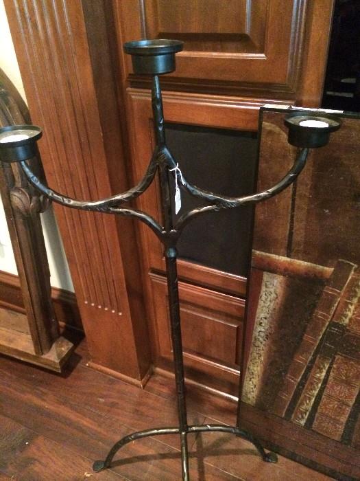        Large floor stand candle holder