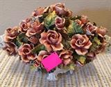 Capodimonte style roses.