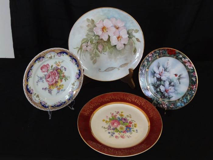 a collection of Antique Plates from Europe
