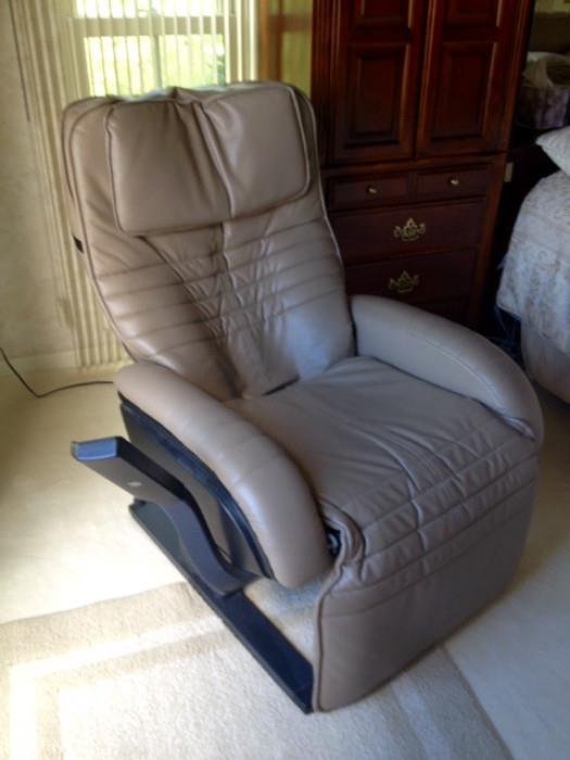 HWE Power Massage Chair in Beige