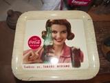 Vintage CocaCola tray from Uruguay