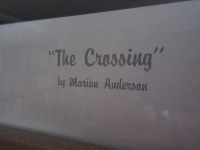THE CROSSING BY MARIAN ANDERSON 5/50
