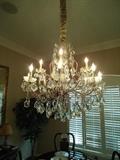 12 lite chandelier