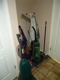 Vacuum and carpet cleaners
