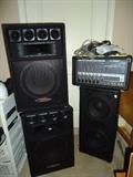 Peavy amp and speakers