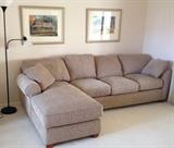 Another view of the Bauhaus sectional. It appears lighter in this photo than in reality. 
