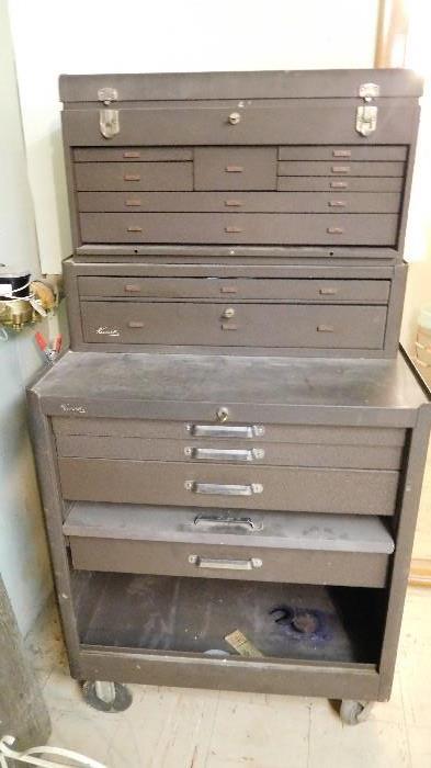 Kennedy Tool Chest. 3 Pieces.  Can be sold separately or as a set. Depends on who gets there  first!