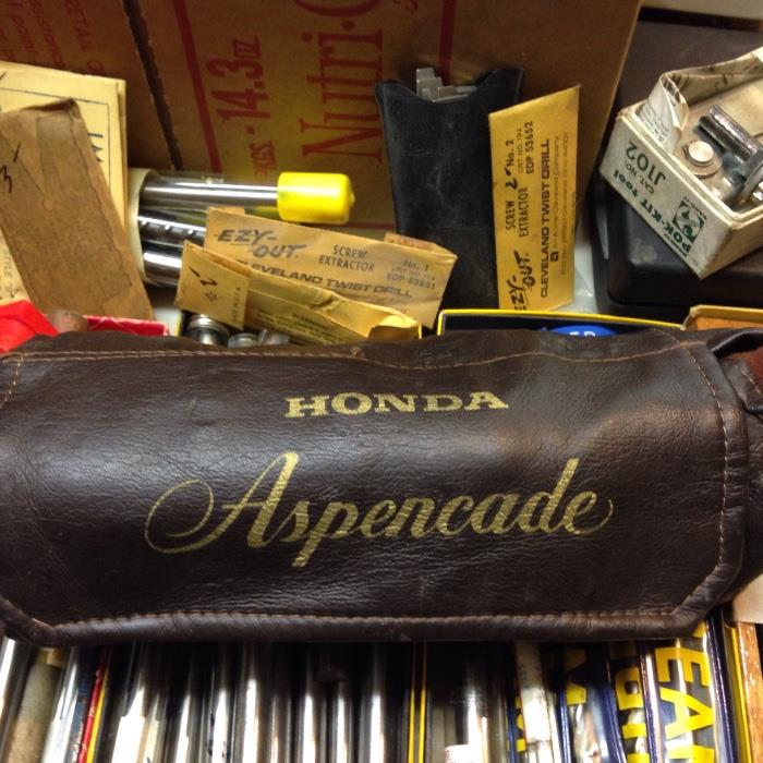 Honda Aspencade Tool Bag, Gold Wing memorbilia