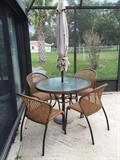 Outdoor patio set 