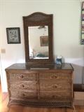 Wicker Dresser