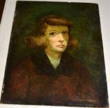 Portrait by Dudley Morris