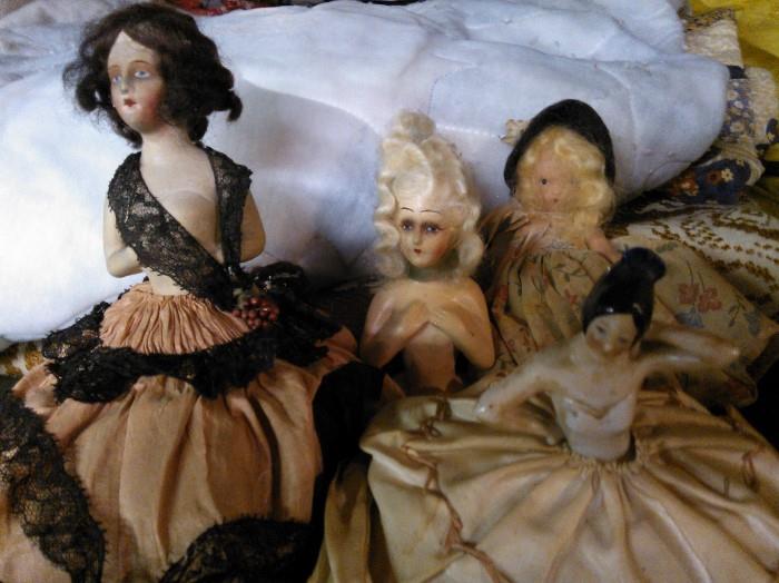 Small Collection of Very Old Dolls...