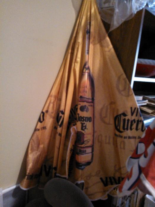 Jose Cuervo Patio Umbrella (There is also a Coca~Cola one)