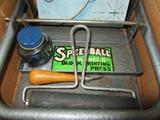 Vintage Speedball block printing press