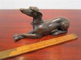 Bronze greyhound by J.B. Jennings