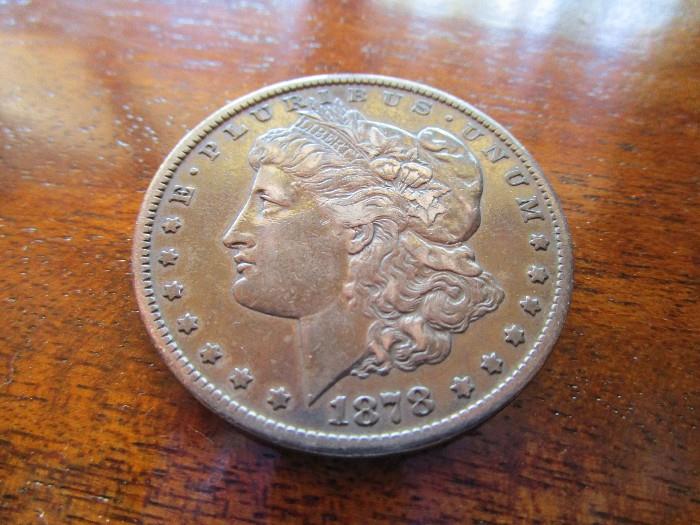 1878 cc silver dollar