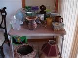 Vases, etc.