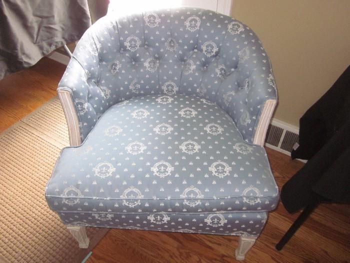 Custom upholstered chair
