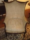 French bergere chair- one of two matching chairs