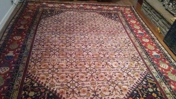 8' x 12' handwoven Persian Rug, great colors!