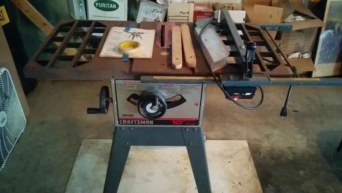 Craftsman Table Saw