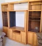 Oak Entertainment Unit