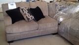 NEW NEW NEW Ashley Sectional. We only unwrapped a section of it to show you how beautiful it is!