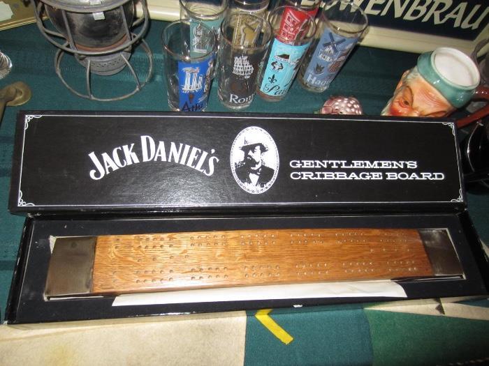jack daniel's cribbage board