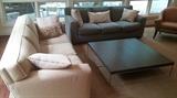 R. Jones, Hampton sofas, Minotti Calder Coffee table