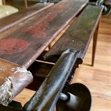 "Jeepers Creepers" industrial coffee table